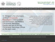 Tablet Screenshot of drwellens.com